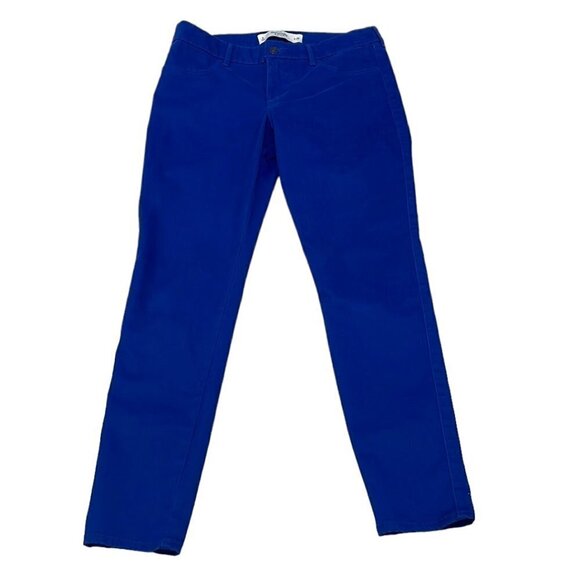Abercrombie & Fitch Pants Skinny Blue Denim Size 8 29 - Picture 1 of 11